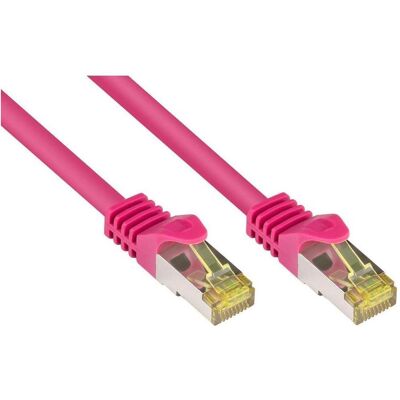Varia SO-36232 - Patchkabel Cat.7, S/FTP, 7,5m, magenta (S/FTP, CAT7, 7.50 m), Netzwerkkabel Varia SO-36232 - Patchkabel Cat.7, S/FTP, 7,5m, magenta (S/FTP, CAT7, 7.50 m), Netzwerkkabel