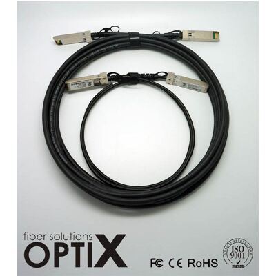 OEM 10G SFP+ DAC Cable AWG 30 Passive 0.5m Cisco comp. (0.50 m), Netzwerkkabel OEM 10G SFP+ DAC Cable AWG 30 Passive 0.5m Cisco comp. (0.50 m), Netzwerkkabel