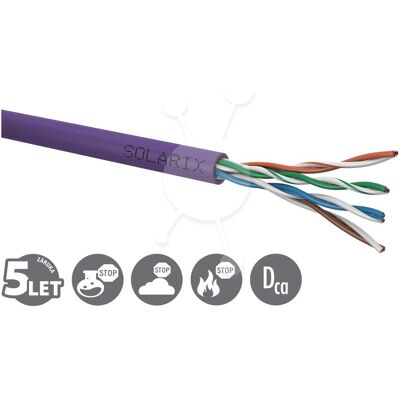 Solarix Netzwerkkabel (UTP, CAT5e, 100 m), Netzwerkkabel Solarix Netzwerkkabel (UTP, CAT5e, 100 m), Netzwerkkabel
