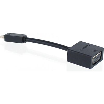 IBM Mini-DisplayPort zu (VGA, 20 cm), Data + Video Adapter, Schwarz IBM Mini-DisplayPort zu (VGA, 20 cm), Data + Video Adapter, Schwarz