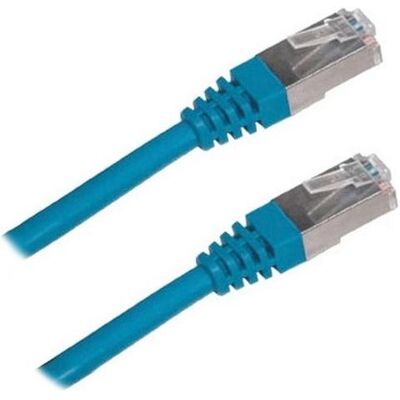 XtendLan patch kabel Cat6, FTP - 0,5m, modrý (prodej po 10 ks) (FTP, CAT6, 0.50 m), Netzwerkkabel XtendLan patch kabel Cat6, FTP - 0,5m, modrý (prodej po 10 ks) (FTP, CAT6, 0.50 m), Netzwerkkabel