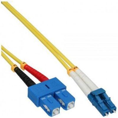 Mercodan Fiberpatchkabel LC-SC OS2, Netzwerkkabel Mercodan Fiberpatchkabel LC-SC OS2, Netzwerkkabel