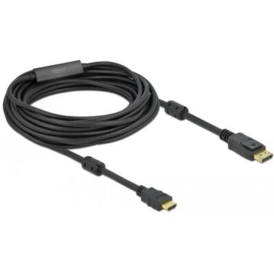 Delock Video- / Audiokabel (10 m), Videokabel, Schwarz Delock Video- / Audiokabel (10 m), Videokabel, Schwarz