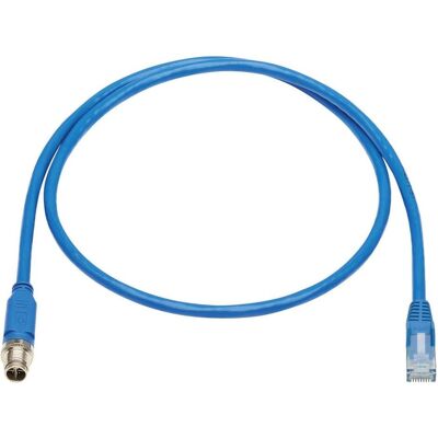 Eaton M12 X-Code Cat6 Netzwerkkabel - Blau 1m Eaton M12 X-Code Cat6 Netzwerkkabel - Blau 1m