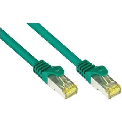 Kabelmeister RJ45 Patchkabel mit Cat. 7 Rohkabel und Rastnasenschutz (RNS), S/FTP, PiMF, halogenf (S/FTP, 25 m), Netzwerkkabel Kabelmeister RJ45 Patchkabel mit Cat. 7 Rohkabel und Rastnasenschutz (RNS), S/FTP, PiMF, halogenf (S/FTP, 25 m), Netzwerkkabel