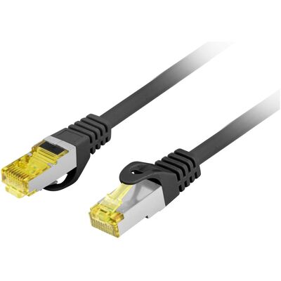 Lanberg PCF6A-10CU-0200-BK Netzwerkkabel - 2 m, Schwarz, Cat6a, S/FTP Lanberg PCF6A-10CU-0200-BK Netzwerkkabel - 2 m, Schwarz, Cat6a, S/FTP