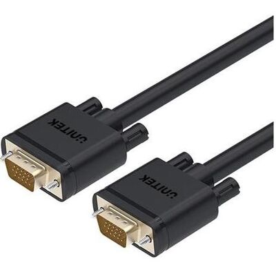 Unitek Y-C508G VGA-Kabel VGA (D-Sub) (20 m), Videokabel, Schwarz Unitek Y-C508G VGA-Kabel VGA (D-Sub) (20 m), Videokabel, Schwarz