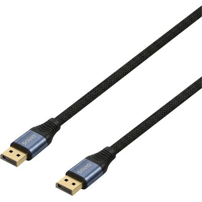 Savio Kabel CL-209 Kabel DisplayPort 2.1, 1m (1 m), Videokabel, Schwarz Savio Kabel CL-209 Kabel DisplayPort 2.1, 1m (1 m), Videokabel, Schwarz