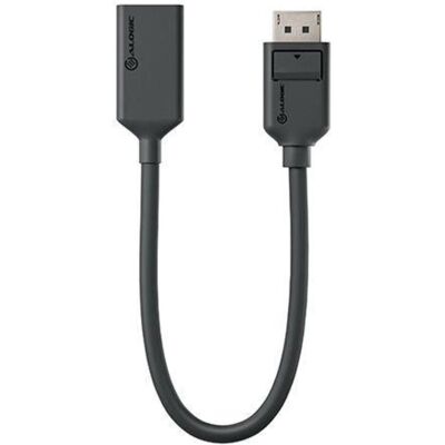 Alogic DisplayPort zu HDMI Adapter - 20cm - Schwarz - Videoadapter Alogic DisplayPort zu HDMI Adapter - 20cm - Schwarz - Videoadapter