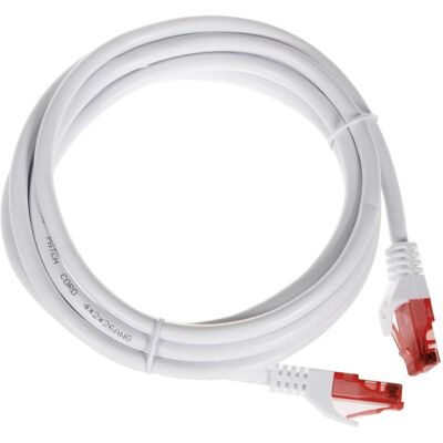 Maclean RJ-45/RJ-45, kat.6, U/UTP, biały, 3m (MCTV-303W) (U/UTP, CAT6, 3 m), Netzwerkkabel Maclean RJ-45/RJ-45, kat.6, U/UTP, biały, 3m (MCTV-303W) (U/UTP, CAT6, 3 m), Netzwerkkabel