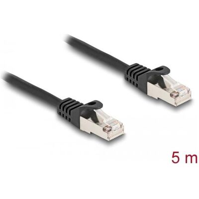 Delock Kabel RJ50 Stecker zu RJ50 Stecker S/FTP 5 m schwarz (S/FTP, 5 m), Netzwerkkabel Delock Kabel RJ50 Stecker zu RJ50 Stecker S/FTP 5 m schwarz (S/FTP, 5 m), Netzwerkkabel