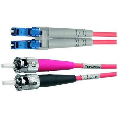 Telegärtner Teleg„rtner LWL Patchkabel, 2 x ST - LC-Duplex, OM2, 5 m (5 m), Netzwerkkabel Telegärtner Teleg„rtner LWL Patchkabel, 2 x ST - LC-Duplex, OM2, 5 m (5 m), Netzwerkkabel