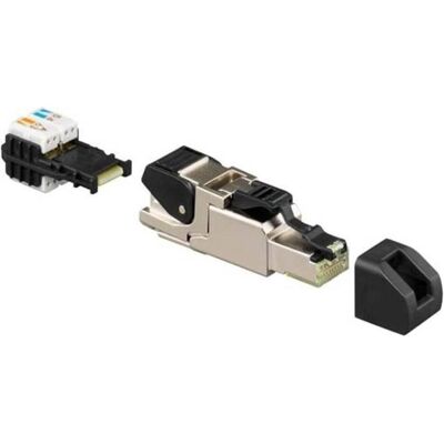Rutenbeck RUT US-Cat.6A iso A Cat.6A Universalstecker RJ45 feldkonfektionierbar (Stecker Tülle), Zubehör Netzwerk Rutenbeck RUT US-Cat.6A iso A Cat.6A Universalstecker RJ45 feldkonfektionierbar (Stecker Tülle), Zubehör Netzwerk