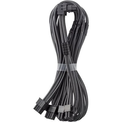 CableMod C-Series Pro Anschlusskabel - Variante B, 90°, 16-Pin zu 4x 8-Pin PCIe, carbon (PCIe), Interne Kabel (PC) CableMod C-Series Pro Anschlusskabel - Variante B, 90°, 16-Pin zu 4x 8-Pin PCIe, carbon (PCIe), Interne Kabel (PC)