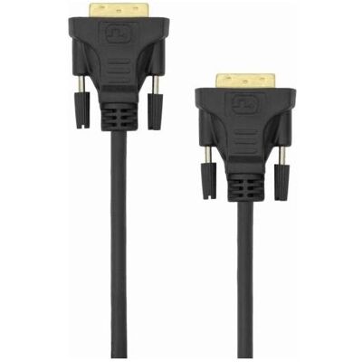 Sbox DVI-D (24+1) DUAL LINK M/M 2M BULK (2 m), Videokabel, Schwarz Sbox DVI-D (24+1) DUAL LINK M/M 2M BULK (2 m), Videokabel, Schwarz