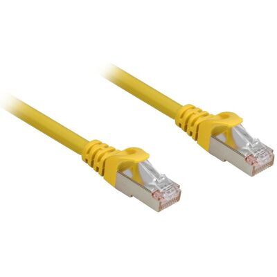 Sharkoon RJ45 CAT.6a SFTP LSOH ye 2,0m Halogenfrei (S/FTP, CAT6a, 2 m), Netzwerkkabel Sharkoon RJ45 CAT.6a SFTP LSOH ye 2,0m Halogenfrei (S/FTP, CAT6a, 2 m), Netzwerkkabel