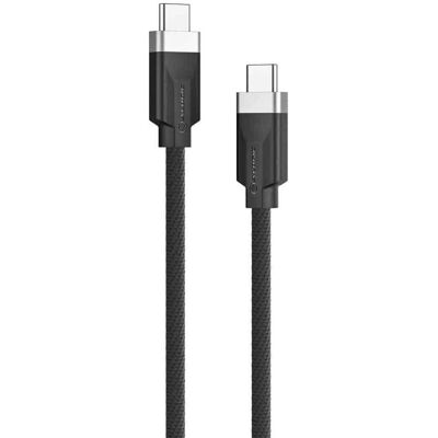 Alogic USB-C 1M Kabel - Schnelle Daten & Strom - Schwarz, Grau Alogic USB-C 1M Kabel - Schnelle Daten & Strom - Schwarz, Grau