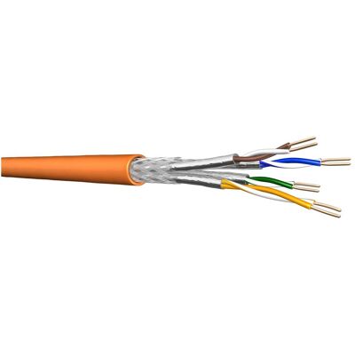 Draka UC900 SS23 S/FTP H AWG 23 orange, Cca, 1000 m (S/FTP, CAT7), Netzwerkkabel Draka UC900 SS23 S/FTP H AWG 23 orange, Cca, 1000 m (S/FTP, CAT7), Netzwerkkabel
