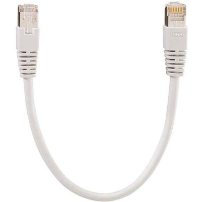 Rutenbeck RJ45 21200010 Netzwerkkabel - 1m, Geschirmt, Grau Rutenbeck RJ45 21200010 Netzwerkkabel - 1m, Geschirmt, Grau