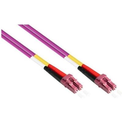 Kabelmeister OM4 LWL Dpx Patchkabel LC/LC MM 50/125Á 1m (1 m), Netzwerkkabel Kabelmeister OM4 LWL Dpx Patchkabel LC/LC MM 50/125Á 1m (1 m), Netzwerkkabel
