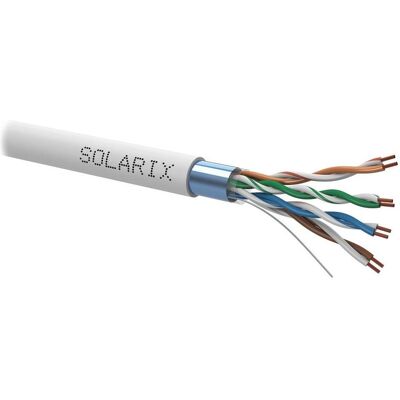 Solarix Kabel licna CAT5E FTP PVC šedý 305m/box (FTP, CAT5e, 305 m), Netzwerkkabel Solarix Kabel licna CAT5E FTP PVC šedý 305m/box (FTP, CAT5e, 305 m), Netzwerkkabel