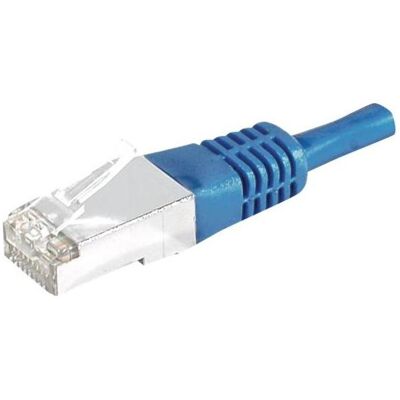 Exertis Connect Patchkabel S/FTP (PIMF), CAT.6A EIA/TIA, Class EA, blau, 10,0 m Patchkabel mit besonders schmalem Kn (PiMF, CAT6a, 10 m), Netzwerkkabel Exertis Connect Patchkabel S/FTP (PIMF), CAT.6A EIA/TIA, Class EA, blau, 10,0 m Patchkabel mit besonders schmalem Kn (PiMF, CAT6a, 10 m), Netzwerkkabel