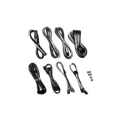 CableMod C-Series PRO ModMesh 12VHPWR Cable Kit for Corsair RM, RMi, RMx (Black Label) - black/white (85 cm), Interne Kabel (PC) CableMod C-Series PRO ModMesh 12VHPWR Cable Kit for Corsair RM, RMi, RMx (Black Label) - black/white (85 cm), Interne Kabel (PC)