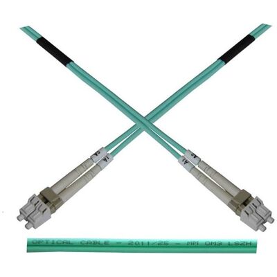 OEM Optical duplex cable MM 50/125, LC/LC, LSOH, (OM3), 5m (5 m), Netzwerkkabel OEM Optical duplex cable MM 50/125, LC/LC, LSOH, (OM3), 5m (5 m), Netzwerkkabel