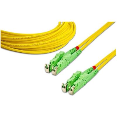 Wirewin LWL-Patchkabel E2000/APC-E2000/APC, Singlemode, Duplex, 2m (2 m), Netzwerkkabel Wirewin LWL-Patchkabel E2000/APC-E2000/APC, Singlemode, Duplex, 2m (2 m), Netzwerkkabel