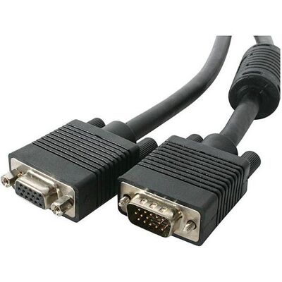 Sbox VGA Extension HD-15 M/F 2M VGA-MF2 (2 m), Videokabel, Schwarz Sbox VGA Extension HD-15 M/F 2M VGA-MF2 (2 m), Videokabel, Schwarz