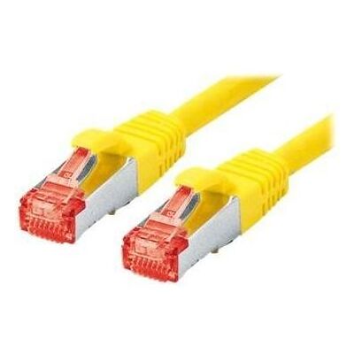 Tecline Patchkabel S-STP (PIMF), Cat 6, gelb, 2,0 m Patchkabel mit besonders schmalem Knickschutz (S/FTP, CAT6, 2 m), Netzwerkkabel Tecline Patchkabel S-STP (PIMF), Cat 6, gelb, 2,0 m Patchkabel mit besonders schmalem Knickschutz (S/FTP, CAT6, 2 m), Netzwerkkabel