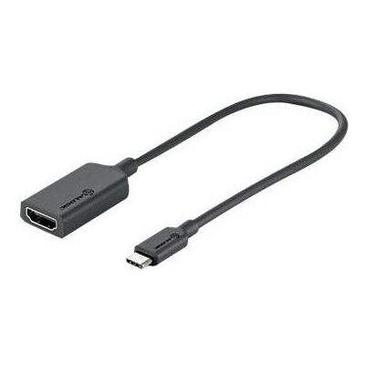 Alogic USB Typ-C zu (HDMI, 20 cm), Data + Video Adapter, Schwarz Alogic USB Typ-C zu (HDMI, 20 cm), Data + Video Adapter, Schwarz