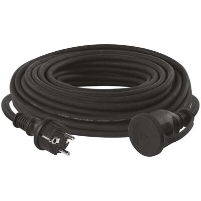 Emos, Verlängerungskabel, Venkovní prodlužovací kabel 25 m / 1 zásuvka / černý / guma-neopren / 230 V / 2,5 mm2 (25 m) Emos, Verlängerungskabel, Venkovní prodlužovací kabel 25 m / 1 zásuvka / černý / guma-neopren / 230 V / 2,5 mm2 (25 m)