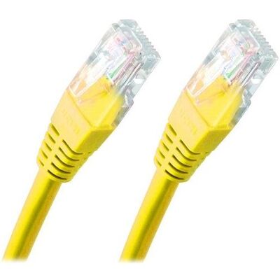 XtendLan žlutá / Patch kabel UTP / Cat6 / 2 m (UTP, CAT6, 2 m), Netzwerkkabel XtendLan žlutá / Patch kabel UTP / Cat6 / 2 m (UTP, CAT6, 2 m), Netzwerkkabel