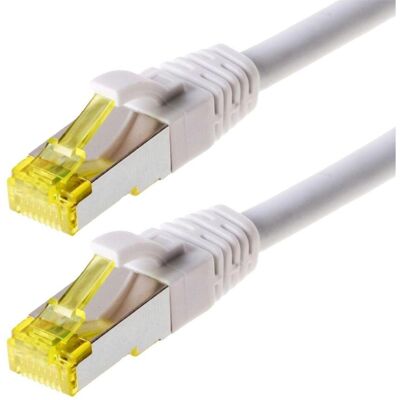 Helos Cat 6a Patch-Kabel - 0,25 m - Weiß Helos Cat 6a Patch-Kabel - 0,25 m - Weiß
