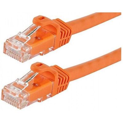Mercodan Patchkabel KAT6 UTP, Orange (UTP, CAT6), Netzwerkkabel Mercodan Patchkabel KAT6 UTP, Orange (UTP, CAT6), Netzwerkkabel