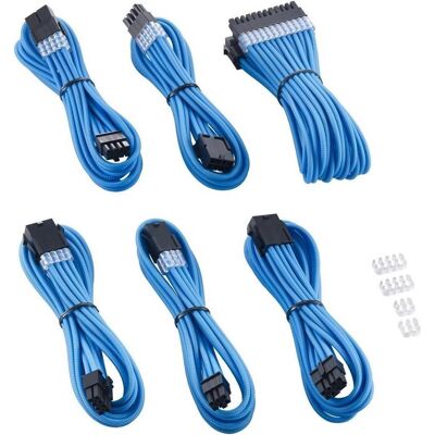 CableMod Pro ModMesh 12VHPWR Cable Extension Kit - hellblau (30 cm, 24 pin ATX, 8 pin EPS, PCIe), Interne Kabel (PC) CableMod Pro ModMesh 12VHPWR Cable Extension Kit - hellblau (30 cm, 24 pin ATX, 8 pin EPS, PCIe), Interne Kabel (PC)