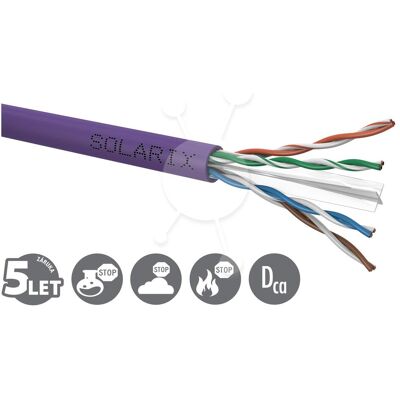 Solarix Netzwerkkabel (UTP, CAT6, 100 m), Netzwerkkabel Solarix Netzwerkkabel (UTP, CAT6, 100 m), Netzwerkkabel