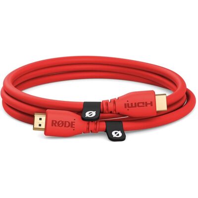 RØDE HDMI-1.5 Red (1.50 m), Videokabel, Rot RØDE HDMI-1.5 Red (1.50 m), Videokabel, Rot