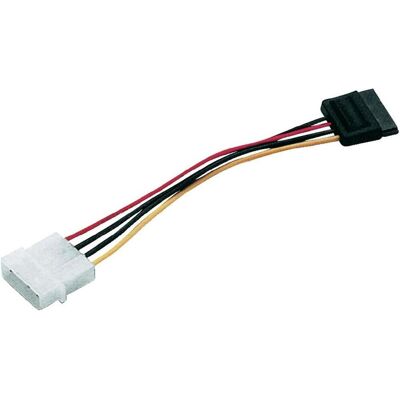 Hama Stromversorgungskabel 5,25" SATA (20 cm, SATA), Interne Kabel (PC) Hama Stromversorgungskabel 5,25" SATA (20 cm, SATA), Interne Kabel (PC)