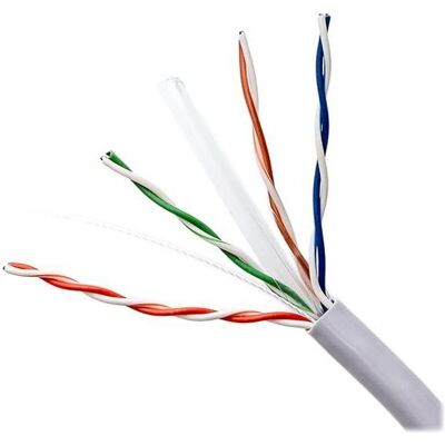 Qoltec 50359 UTP-Netzwerkkabel - Cat6 - 305M - Grau Qoltec 50359 UTP-Netzwerkkabel - Cat6 - 305M - Grau