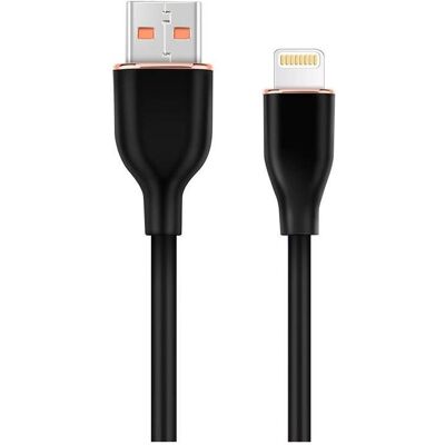 Gembird CABLE LIGHTNING TO USB2 1.5M/CC-USB2S-AM8PM-1.5M-BK (1.50 m, USB 2.0), USB Kabel Gembird CABLE LIGHTNING TO USB2 1.5M/CC-USB2S-AM8PM-1.5M-BK (1.50 m, USB 2.0), USB Kabel