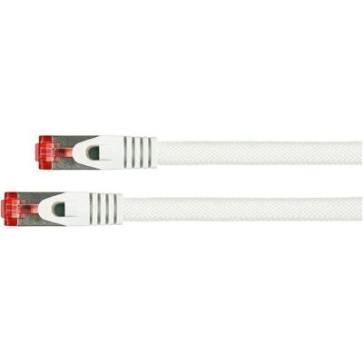 Kabelmeister RNS Patchkabel mit Rastnasenschutz und Nylongeflecht, Cat. 6, S/FTP, PiMF, PVC, 250MHz, weiss, 20m (PiMF, S/FTP, CAT6, 20 m), Netzwerkkabel Kabelmeister RNS Patchkabel mit Rastnasenschutz und Nylongeflecht, Cat. 6, S/FTP, PiMF, PVC, 250MHz, weiss, 20m (PiMF, S/FTP, CAT6, 20 m), Netzwerkkabel