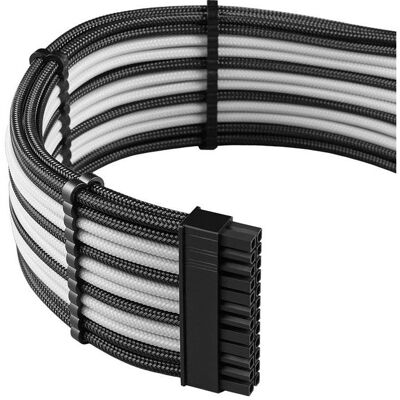 CableMod C-Series Pro ModMesh 12VHPWR Cable Kit für Corsair RM, RMi, RMx (Black Label) - schwarz/wei (85 cm, 24 pin ATX, PCIe), Interne Kabel (PC) CableMod C-Series Pro ModMesh 12VHPWR Cable Kit für Corsair RM, RMi, RMx (Black Label) - schwarz/wei (85 cm, 24 pin ATX, PCIe), Interne Kabel (PC)