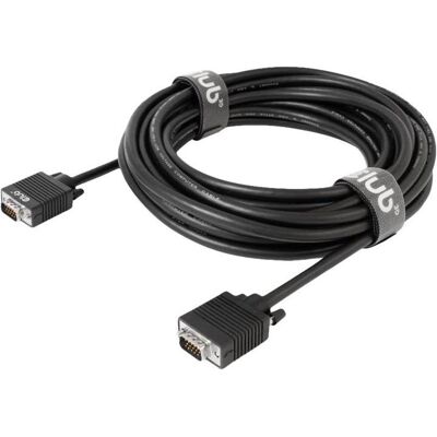 Club 3D Club3D Kabel VGA > VGA St/St (10 m), Videokabel, Schwarz Club 3D Club3D Kabel VGA > VGA St/St (10 m), Videokabel, Schwarz