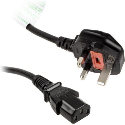 Kolink Netzkabel England (Type G) auf Kaltgerätestecker C13 (1.20 m), Stromkabel, Schwarz Kolink Netzkabel England (Type G) auf Kaltgerätestecker C13 (1.20 m), Stromkabel, Schwarz
