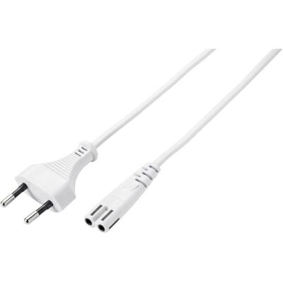Sygonix SY-5044236 Strom Netzkabel Weiss 3.00 m (3 m), Stromkabel, Weiss Sygonix SY-5044236 Strom Netzkabel Weiss 3.00 m (3 m), Stromkabel, Weiss