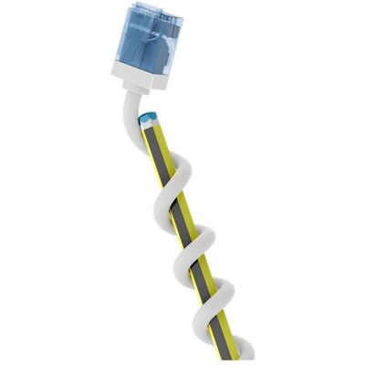Goobay Ultraflexibles CAT 6A Patchkabel, slim, U/UTP, weiss (U/UTP, CAT6a, 3 m), Netzwerkkabel Goobay Ultraflexibles CAT 6A Patchkabel, slim, U/UTP, weiss (U/UTP, CAT6a, 3 m), Netzwerkkabel