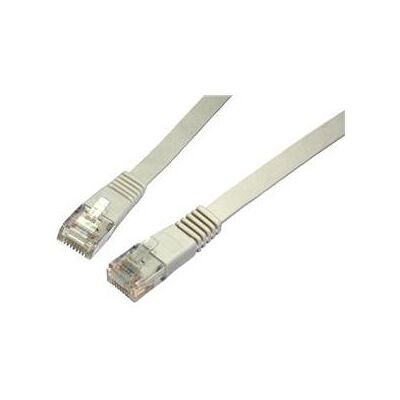 Solarix flaches UTP CAT5E 2 m, nicht verhedderungssicher / Patchkabel / RJ45-RJ45 / grau (UTP, CAT5e, 2 m), Netzwerkkabel Solarix flaches UTP CAT5E 2 m, nicht verhedderungssicher / Patchkabel / RJ45-RJ45 / grau (UTP, CAT5e, 2 m), Netzwerkkabel