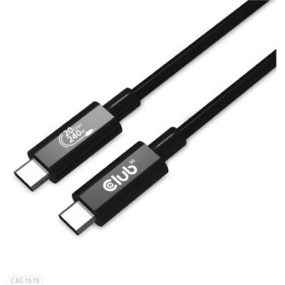 Club 3D USB C – USB C (2 m, USB 4, 240 W), USB Kabel Club 3D USB C – USB C (2 m, USB 4, 240 W), USB Kabel